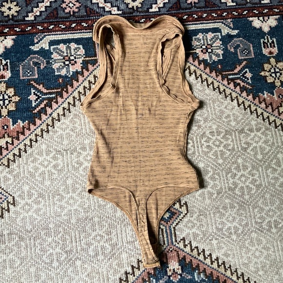 [Anthropologie] Pilcro Sleeveless Polo Bodysuit Medium - Picture 4 of 10